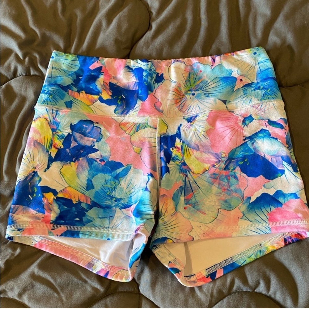 FLEO mermaid floral PHR shorts - Picture 2 of 5